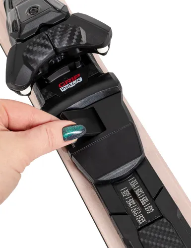 Narty damskie SALOMON S/MAX 8 + wiązania SALOMON M10 z GRIP WALK - Długość (cm) - 150