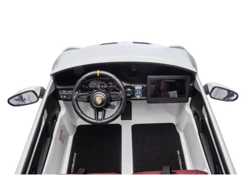 Samochód Na Akumulator Dla 2 Dzieci Porsche 911 Gt3 24V Eva 2 Ciche Silniki