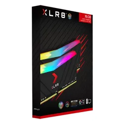 Pamięć PNY XLR8 Gaming Epic-X RGB, DDR4, 16 GB, 3200MHz, CL16 (MD16GK2D4320016XRGB)