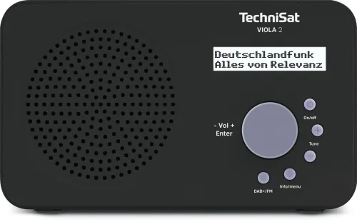 Radioodbiornik TechniSat VIOLA 2 Radio FM DAB+ Czarny