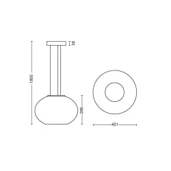 Lampa sufitowa Philips Hue White and Colour Ambiance Flourish 929003053601