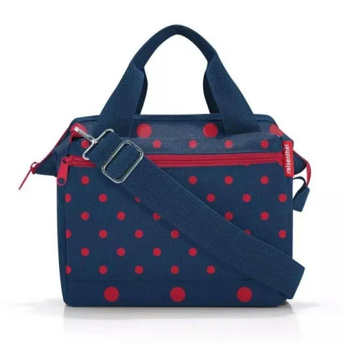 Torba na ramię Reisenthel Allrounder Cross - mixed dots red