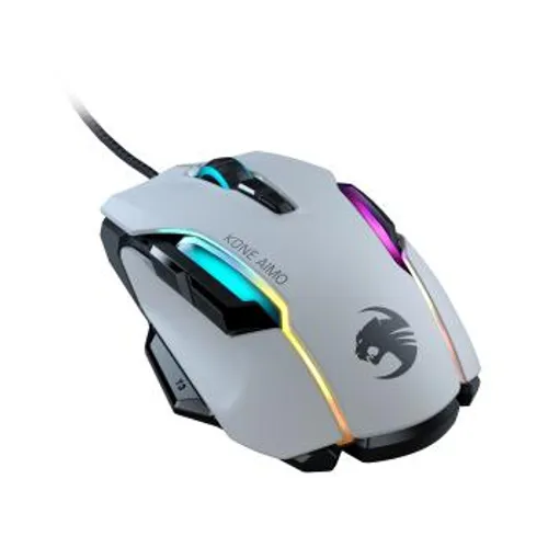 Myszka gamingowa Roccat Kone AIMO - biały