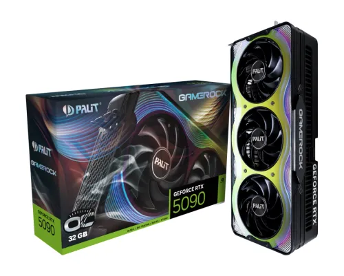 Karta graficzna Palit GeForce RTX 5090 GameRock OC 32GB GDDR7 512bit DLSS 4