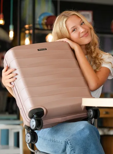 Walizka mała Puccini Cairo - rose gold