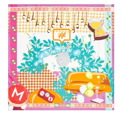 Marella Alcool Eșarfă 6546013602 Violet 004