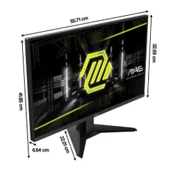 Monitor MSI MAG 255F E20 24.5" 1920x1080px IPS 200Hz 0.5 ms [GTG]