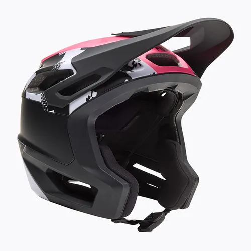 Kask rowerowy Fox Racing Dropframe Pro Digi Image black/white
