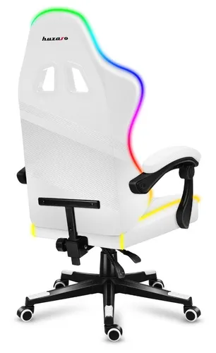 Fotel HUZARO Force 4.4 RGB Biały