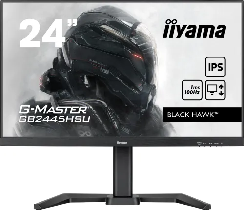 Monitor iiyama G-Master Black Hawk GB2445HSU-B1 24" Full HD IPS 100Hz 1ms Gamingowy