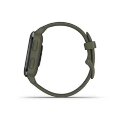 Смарт-часы Garmin Venu Sq Music - темно-зеленый с серым алюминиевым безелем (010-02426-13)