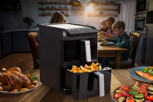 Air Fryer Frytkownica beztłuszczowa ELDOM FR300 10l z okienkiem do obserwacji postępów