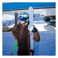 Rękawice narciarskie Reusch World Champ Mitten white/black