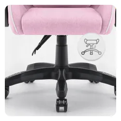 Fotel CABRO C500 Różowo-Biały