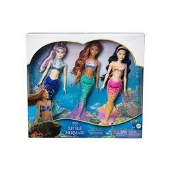 Mattel Disney Denizkızı Kız Kardeş filmi 3-Pack