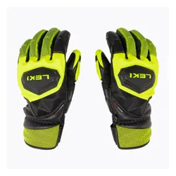 Rękawice narciarskie męskie LEKI WCR Venom SL 3D black ice/lemon