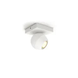 Oświetlenie punktowe Philips Hue White Ambiance Buckram 929003048601 Biały