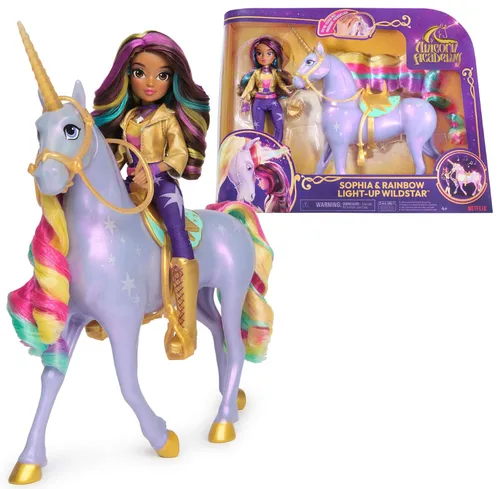 Lalka SPIN MASTER Unicorn Academy Sophia i Jednorożec 6071553
