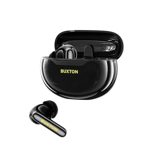 Słuchawki bezprzewodowe Buxton BTW 7200 TUYA Dokanałowe Bluetooth 5.4 Czarny