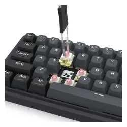 Klawiatura magnetyczna Redragon Nova K709GB-RGB-M UltraMag Switch Czarny