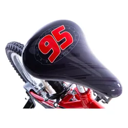 Rower dziecięcy HUFFY Disney Auta 16 cali dla chłopca Czerwony