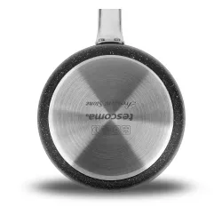 TESCOMA President Stone 1,3 l czarny - rondel aluminiowy