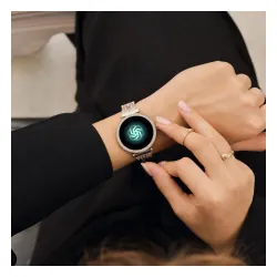 Smartwatch STELIO Lusso Gem AI 38mm Złoty + Bransoletka YES