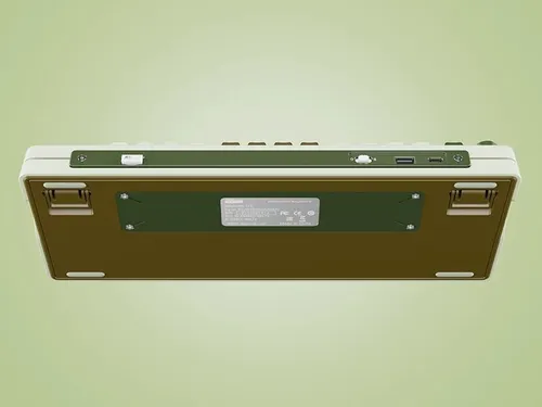 Klawiatura ROYAL KLUDGE L75 Palm Green Beige Switch