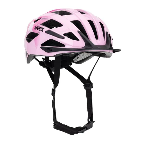 Kask rowerowy dziecięcy UVEX Air Wing 2 strawberry/black