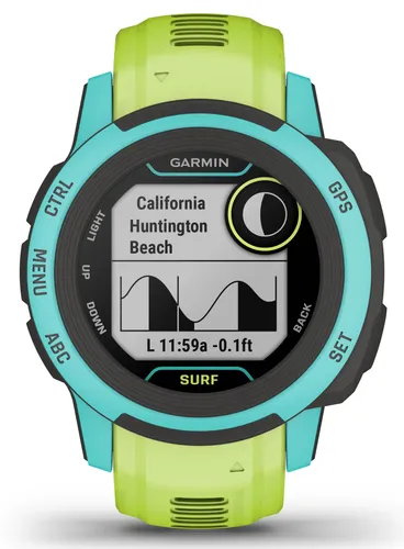 Смарт-часы Garmin Instinct 2s Surf Edition 40mm GPS сине-зеленый