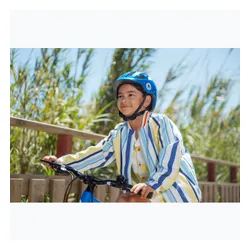 Kask rowerowy dziecięcy ATTABO K200 niebieski