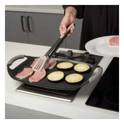 NAVA Funtzio 48 x 29 cm - patelnia grillowa nieprzywierająca