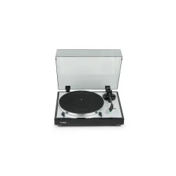 Gramofon Thorens TD 402 DD Półautomatyczny Napęd bezpośredni Przedwzmacniacz Czarny błyszczący