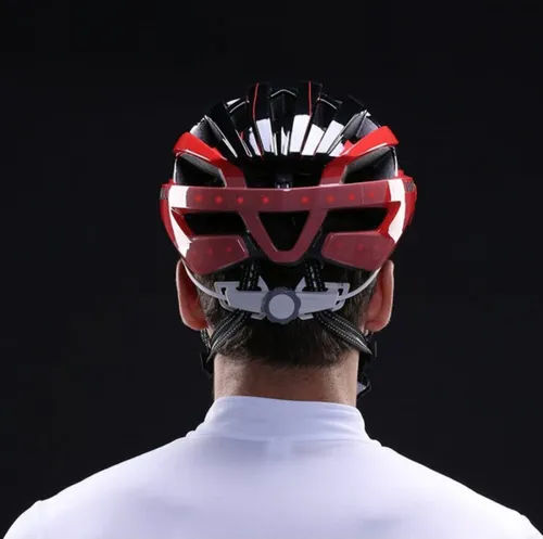 Kask rowerowy LIVALL MT1 Neo Czerwony MTB z lampką (rozmiar M)