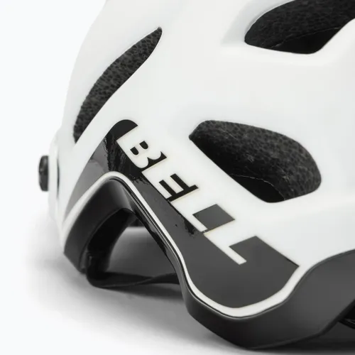 Kask rowerowy Bell 4Forty matte gloss white black