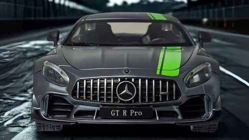 Samochód zdalnie sterowany RW Mercedes 29716M