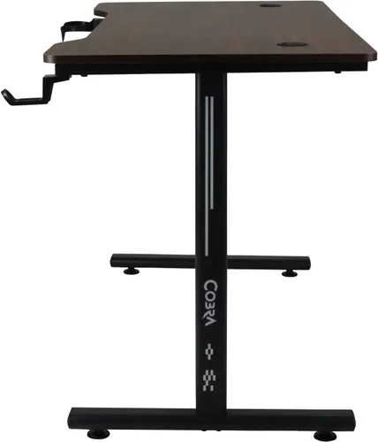 Biurko gamingowe COBRA CR4573BN Brązowy