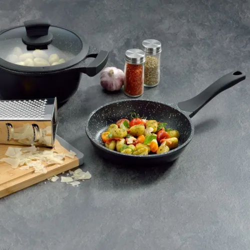 KELA Stella Nova 20 cm czarna - patelnia nieprzywierająca