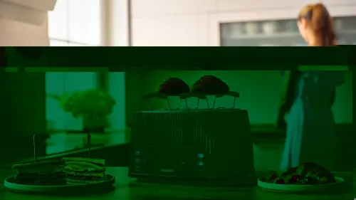 Toster Sencor STS 7541BK Ruszt do bułek Rozmrażanie 1860W