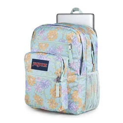 Рюкзак для ноутбука JanSport Big Student - выцветший цветочный / свежая мята