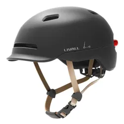 Kask LIVALL C20 Czarny z lampką (rozmiar L)