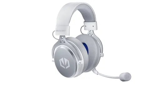 Słuchawki bezprzewodowe z mikrofonem Endorfy Viro Wireless Onyx White Nauszne Biały