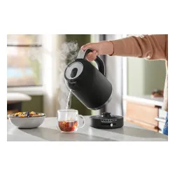 Электрический чайник KitchenAid 5KEK1701EBK, 1.7 л, 2400 Вт, регулировка температуры