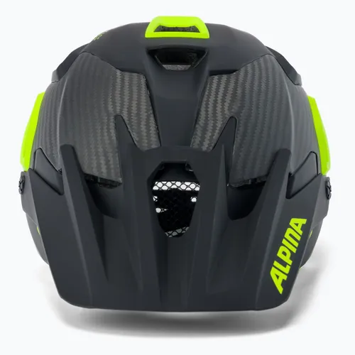 Kask rowerowy Alpina Rootage black/neon yellow