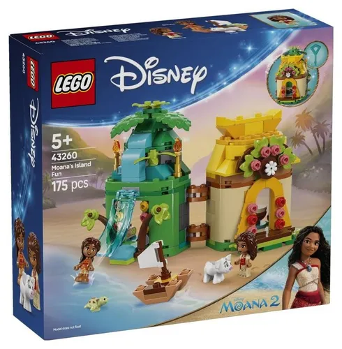 LEGO Disney Princess 43260 Веселье Вайаны на острове