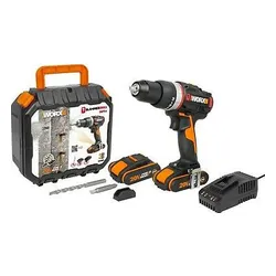 Worx WXJCR 20V 2 x 2AH şarj edilebilir Pil