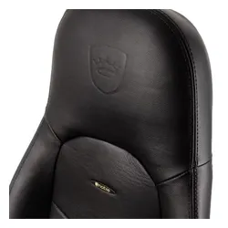 Fotel Noblechairs ICON Gamingowy do 150kg Skóra naturalna Czarny