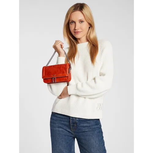 Zadig & Voltaire Rock Nano Roman Lustruit Lwba00075 Sac De Apus De Soare