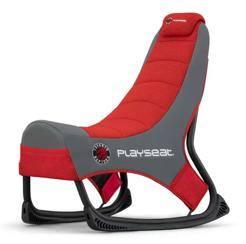 Fotel Playseat Champ NBA-Toronto Raptors Gamingowy do 122kg Tkanina Szaro-czerwony