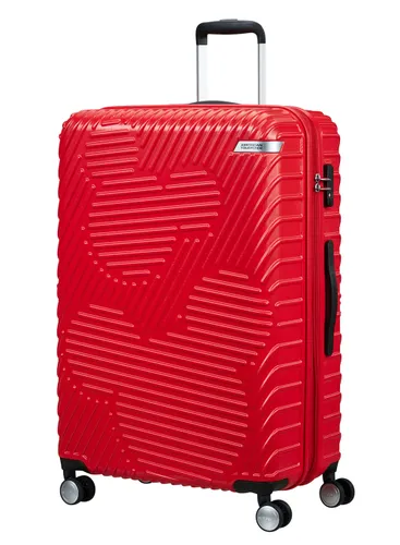 Большой чемодан American Tourister Mickey Clouds - classic red